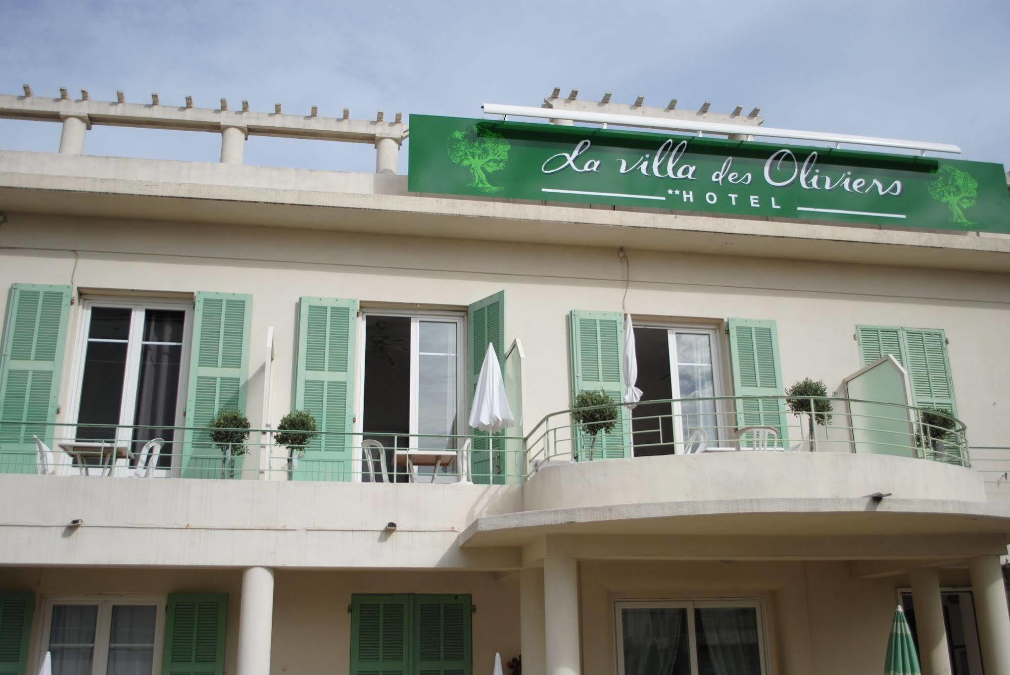 Hotel La Villa Des Oliviers Cagnes-sur-Mer Exterior foto